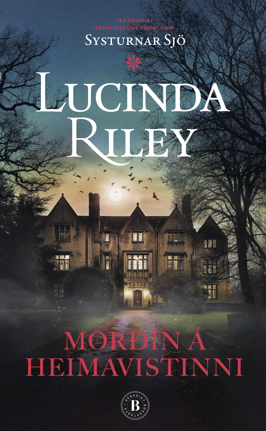 Morðin á heimavistinni - Lucinda Riley - kápa